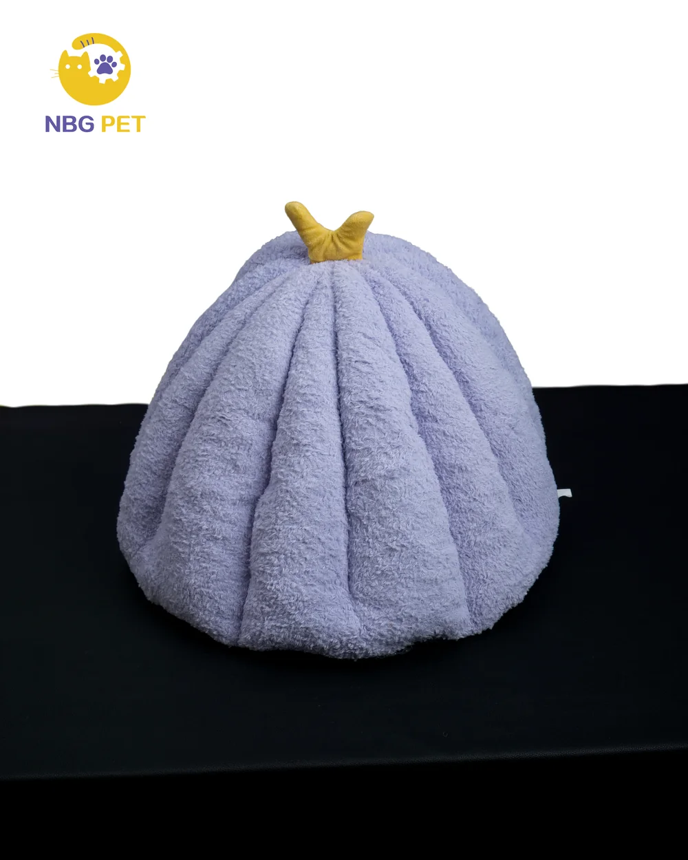 Rear view of the purple monster cave bed